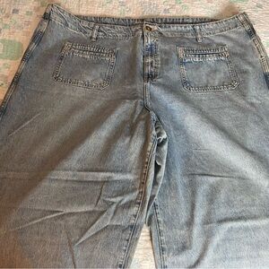 NWT Old Navy high rise baggy wide leg jeans